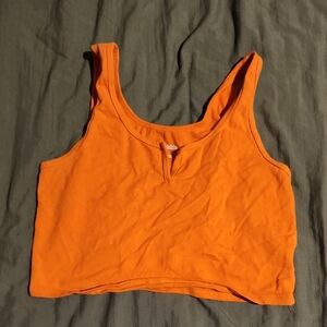 Orange Crop Top